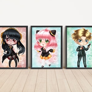 5.25x7.25 Secret Agent Assassin Family Mini Prints