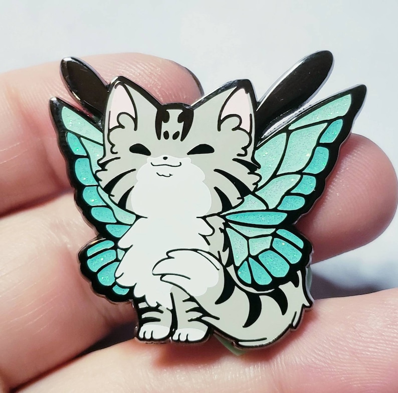 fairy enamel pin