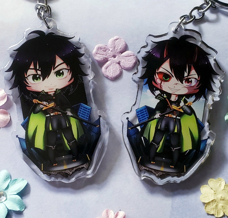 Owari No Seraph Yuu Acrylic Keychains image 1