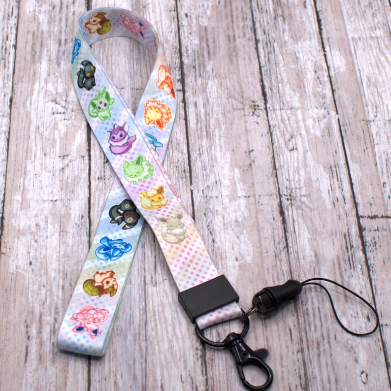 Eeveelutions Lanyard Shiny and Original image 1