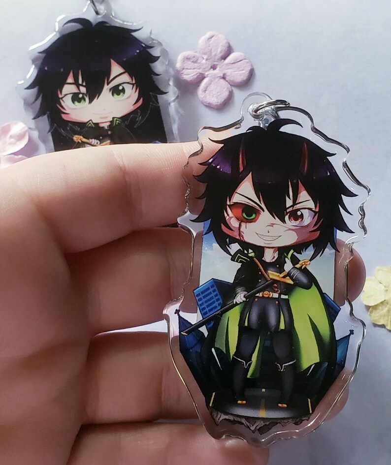 Owari No Seraph Yuu Acrylic Keychains image 2