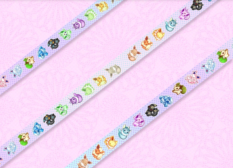 Eeveelutions Lanyard Shiny and Original image 3