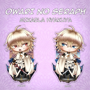 Owari no Seraph Mika Acrylic Keychain image 3