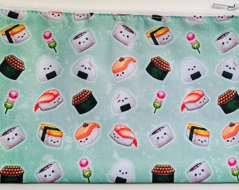 Kawaii Sushi Pencil Pouch