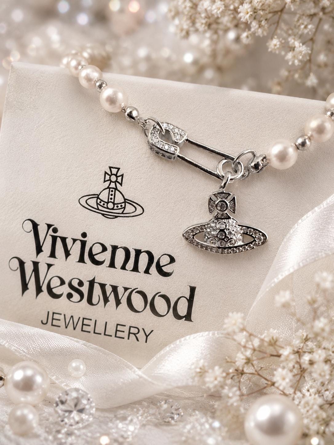 Vivienne Westwood Necklace Pin - Etsy Hong Kong