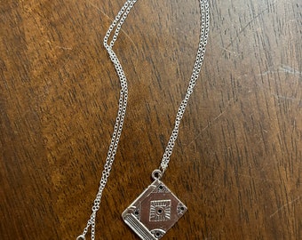 Book Pendant Necklace
