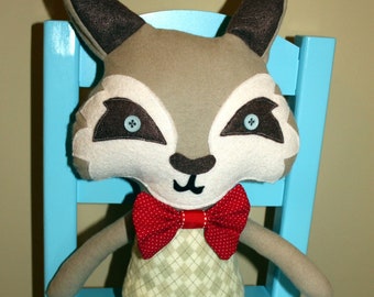 Handmade Mr. Wolf Doll