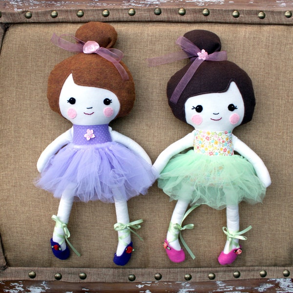 Handmade Little Ballerina Dolls