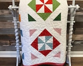 Handmade Quilt - Perfect gift for the holidays! Large Quilt  ***READY TO SHIP***