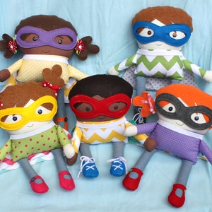 Super Hero Rag Dolls for Boys and Girls image 3