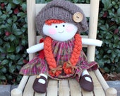 Handmade Sarah Jane Rag Doll