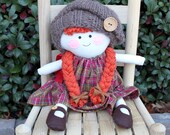 Handmade Sarah Jane Rag Doll