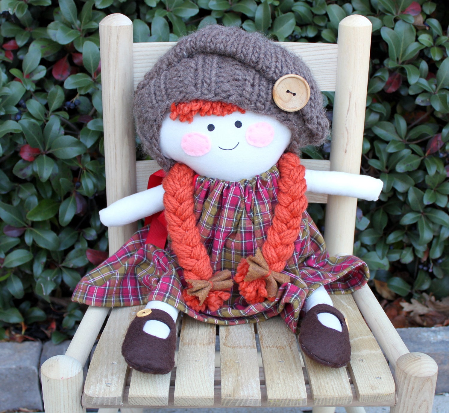 Handmade Sarah Jane Rag Doll Etsy