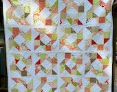 Handmade Quilt - Perfect for baby shower gift! READY TO SHIP. 72 x 72 inches