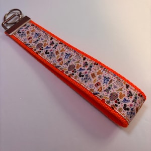 Disney World Parks Key Fob Wristlet Disney Key Chain Gift