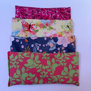 Unscented Headache Bag Hot Cold Pack Rice Bag Floral Pattern