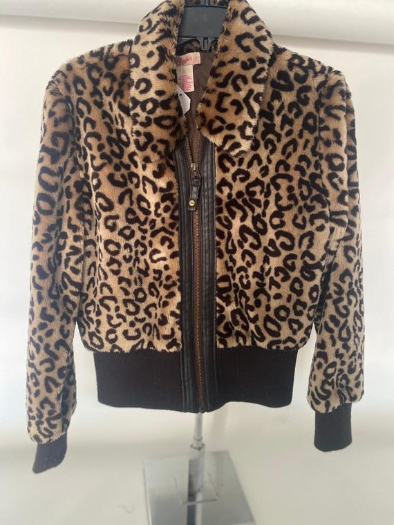 Leopard bomber jacket - Gem
