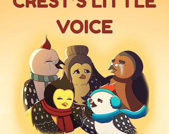 Libro di animali per bambini: La vocina di Crest, gentilezza, empatia, farsi sentire (Audiolibro e quaderno di esercizi GRATUITI)