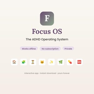 Il sistema operativo per l'ADHD - Focus OS