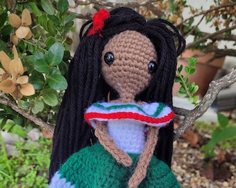 Mexican Doll Amigurumi
