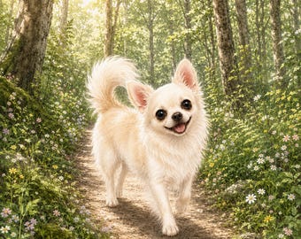 Little PawsWild Trails Sweet Waans fröhliche Reise ins friedliche Herz des Waldes.
