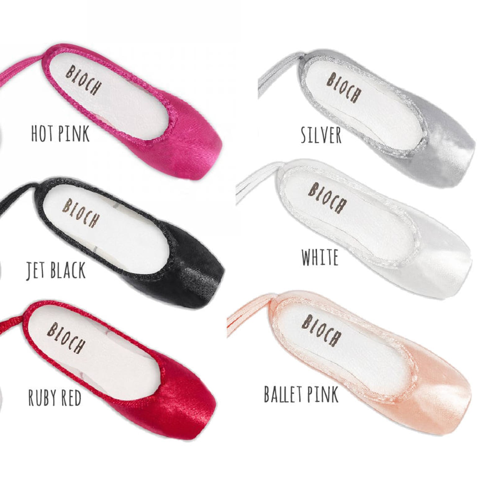 pointe shoe ornament | mini ballet shoe | crystal shoe | dance bag charm | mini pointe shoe key chain | ballerina gift | dancer