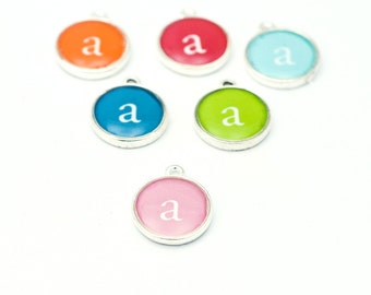 Add-on Charm | Initial Charm | Name Bracelet | Monogram Charms | Letter Charm | Custom Pendants | Colorful Add-Ons | Gift for Kids