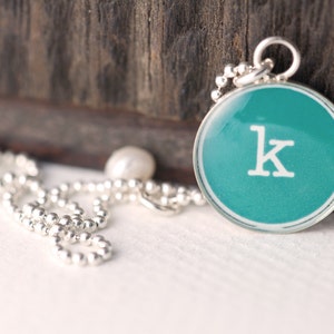 Initial Necklace | Personalized Initial Charm | Letter Charm
