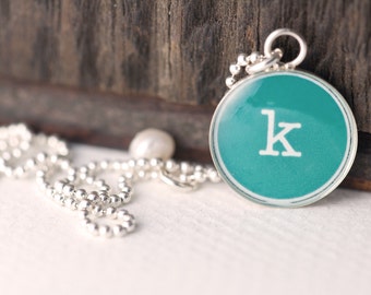 Initial Necklace | Personalized Initial Charm | Letter Charm