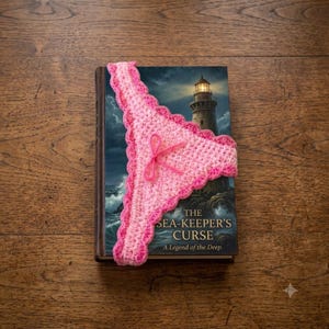 Thong Bookmark Crochet Pattern PDF, Funny Book Mark, Back to school pattern, Digital Download