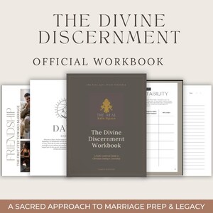 Christian Dating Workbook | Biblical Courtship Discernment Guide | Faith Based Relationship Printable | Christian Women Journal |