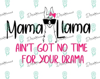 Download Llama monogram svg | Etsy