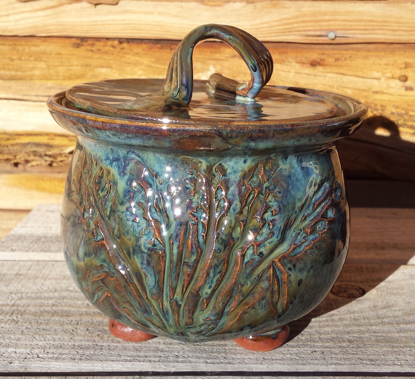 Pottery Sourdough Crock Fermenting Crock Wheat Barley Etsy