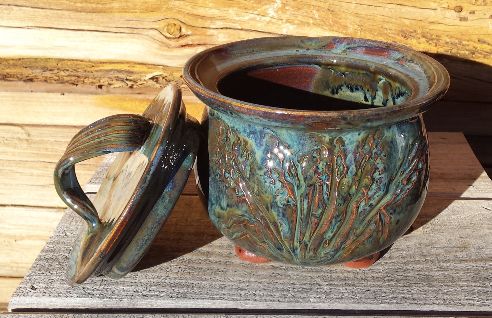 Pottery Sourdough Crock Fermenting Crock Wheat Barley Etsy