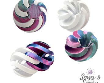 Brinquedos antiestresse | Bola giratória | Junte e solte | Quebra-cabeça | Ferramentas sensoriais | Brinquedo antiestresse silencioso