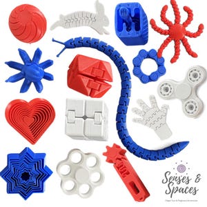 Fidget Toys Mega Bundle | Pick N Mix | 15 artiklar | Skapa din egen