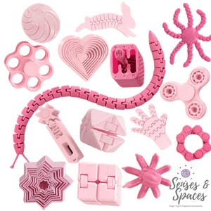 Fidget Toys Mega Bundles | Pick N Mix | 15 Items | Multiple Colours Available | Fidgets Set