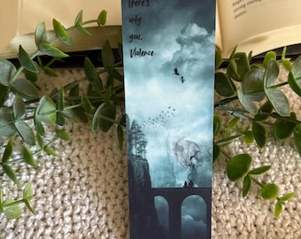 Fourth wing bookmark, romantasy merch, bookish gifts