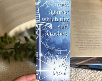 ACOTAR quote, Nesta bookmark, Fantasy bookmark, Book Club, Bookish gifts