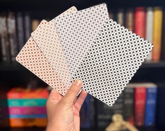 Neutral kindle insert, simple pattern, plain e-reader insert