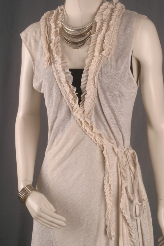 Dress Wrap Dress Cream Duster Coat Kimono Jacket Bohemian Etsy