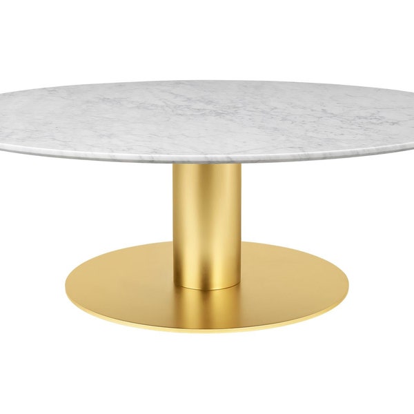 Large Brass Coffee Table Base Etsy