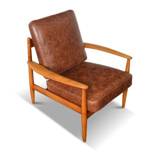 Grete Jalk Model 118 Lounge Chair In Beech