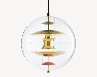 Vp Globe Pendant Lamp - Brass