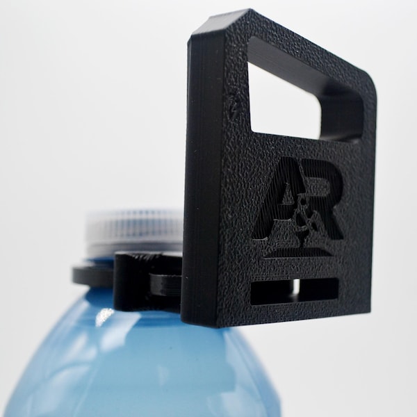 The Bottle Bud | Water Bottle Carrier Clip | Backpack Bottle Holder | Carabiner Water Bottle Clip