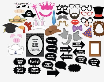 Items Similar To Dirty 30 Decorations 30th Birthday Photo Booth