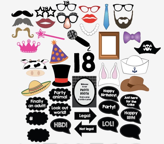 Slobbery image with regard to photo booth props printable Candid image with regard to photo booth props printable