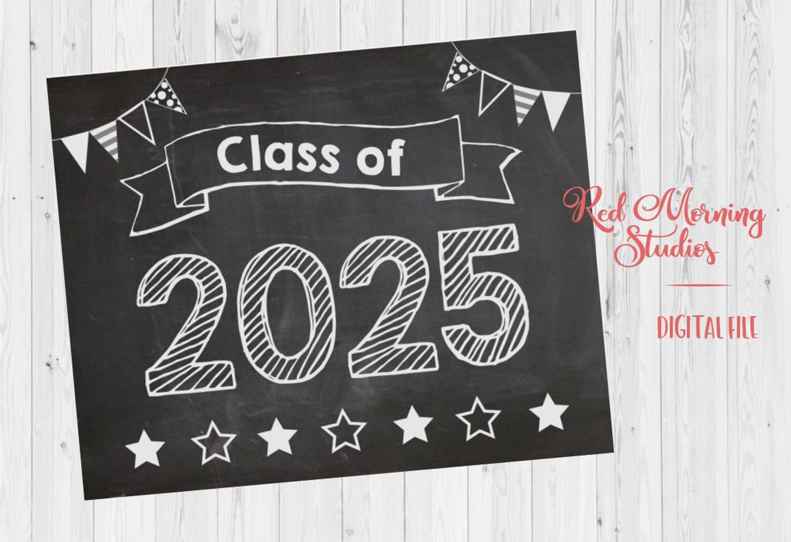 Class Of 2025 Sign 1st Day Of 6th Grade PRINTABLE First Day Etsy