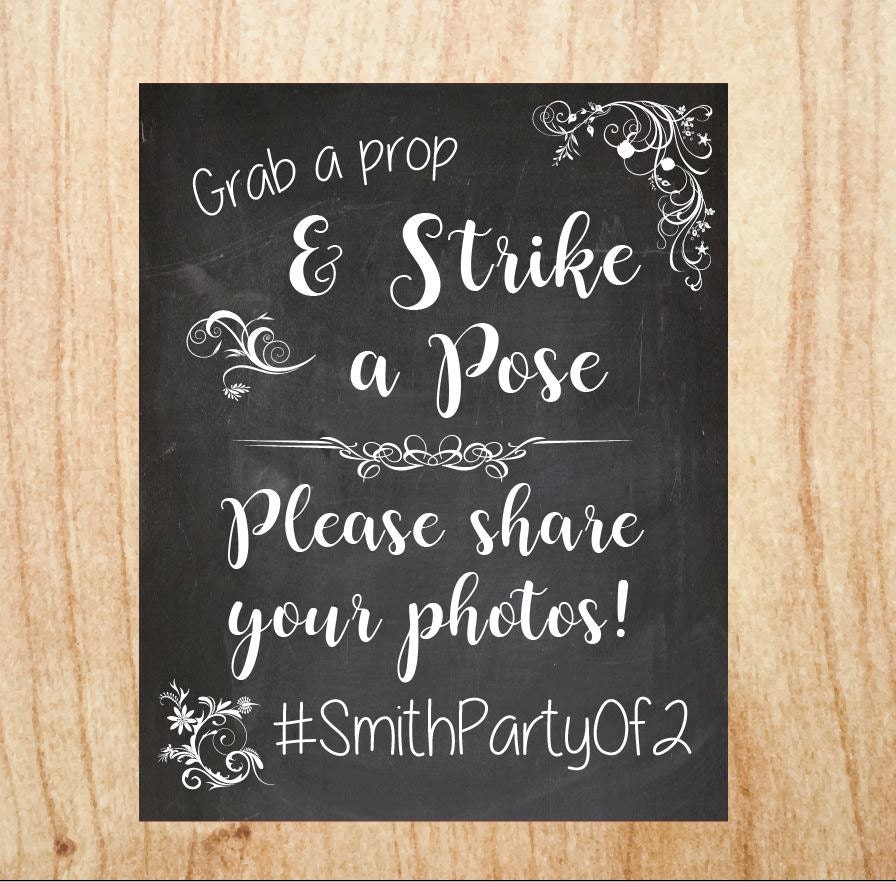 Wedding Photo Booth Hashtag sign. Wedding Photobooth welcome | Etsy