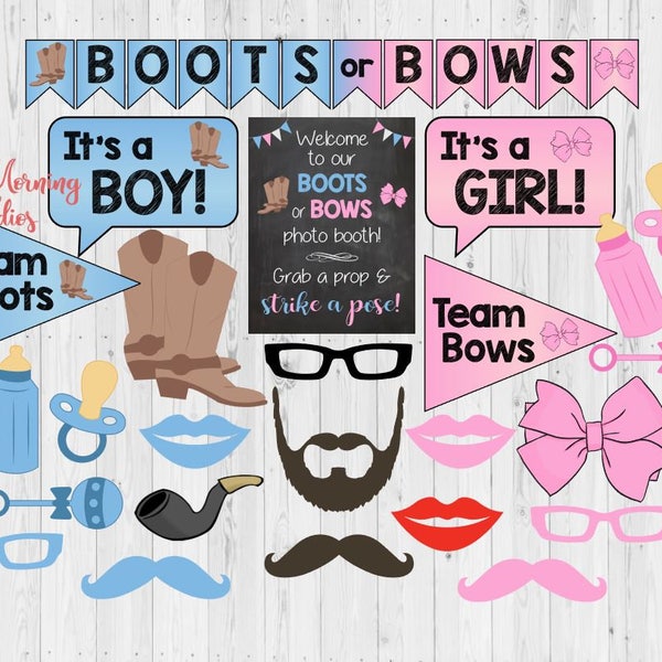 Boots and Bows - Etsy